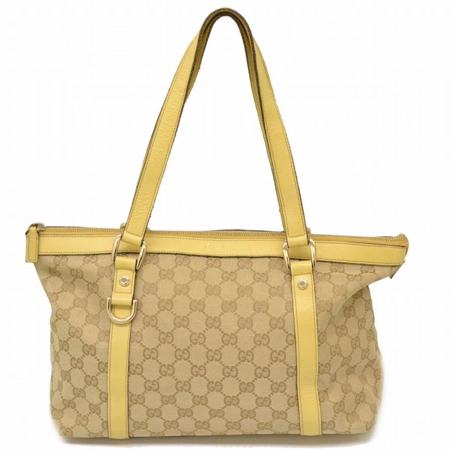 本物 GUCCI グッチ 141470 GGキャンバス トートバッグ ショルダー 