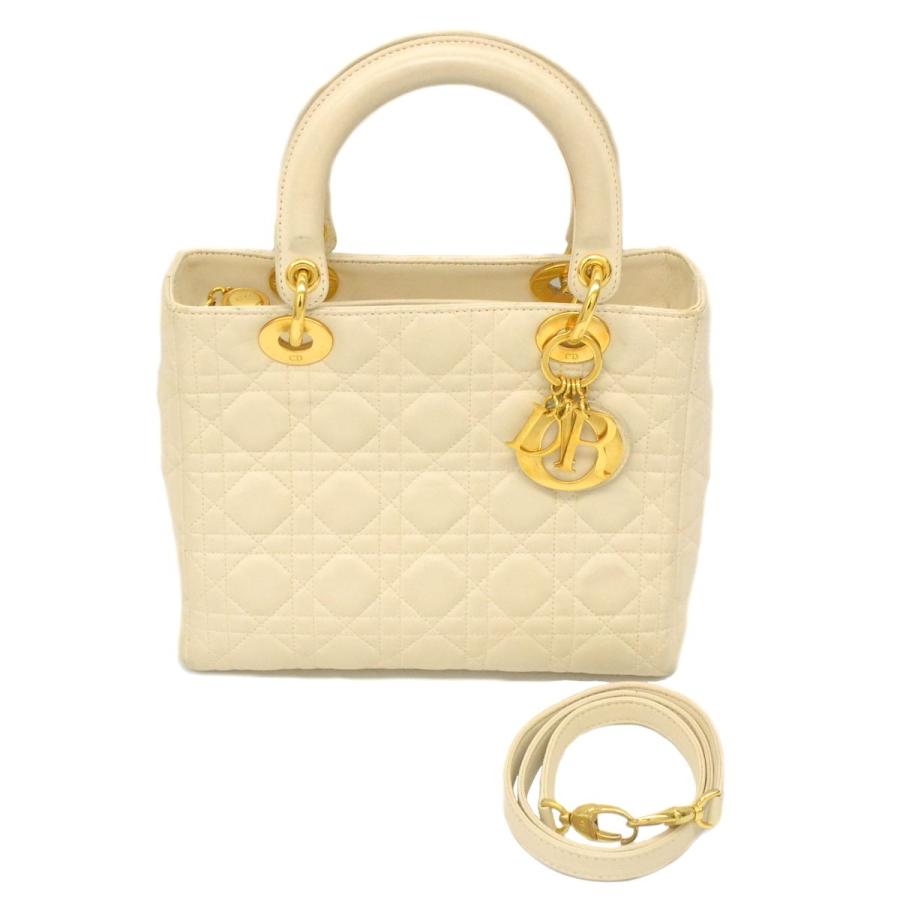 本物 Christian Dior クリスチャン ディオール レディディオール 