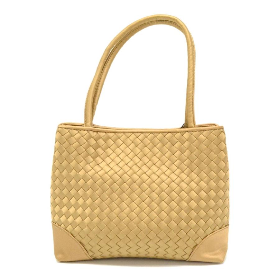 本物 BOTTEGA VENETA ボッテガヴェネタ イントレチャート ハンドバッグ 