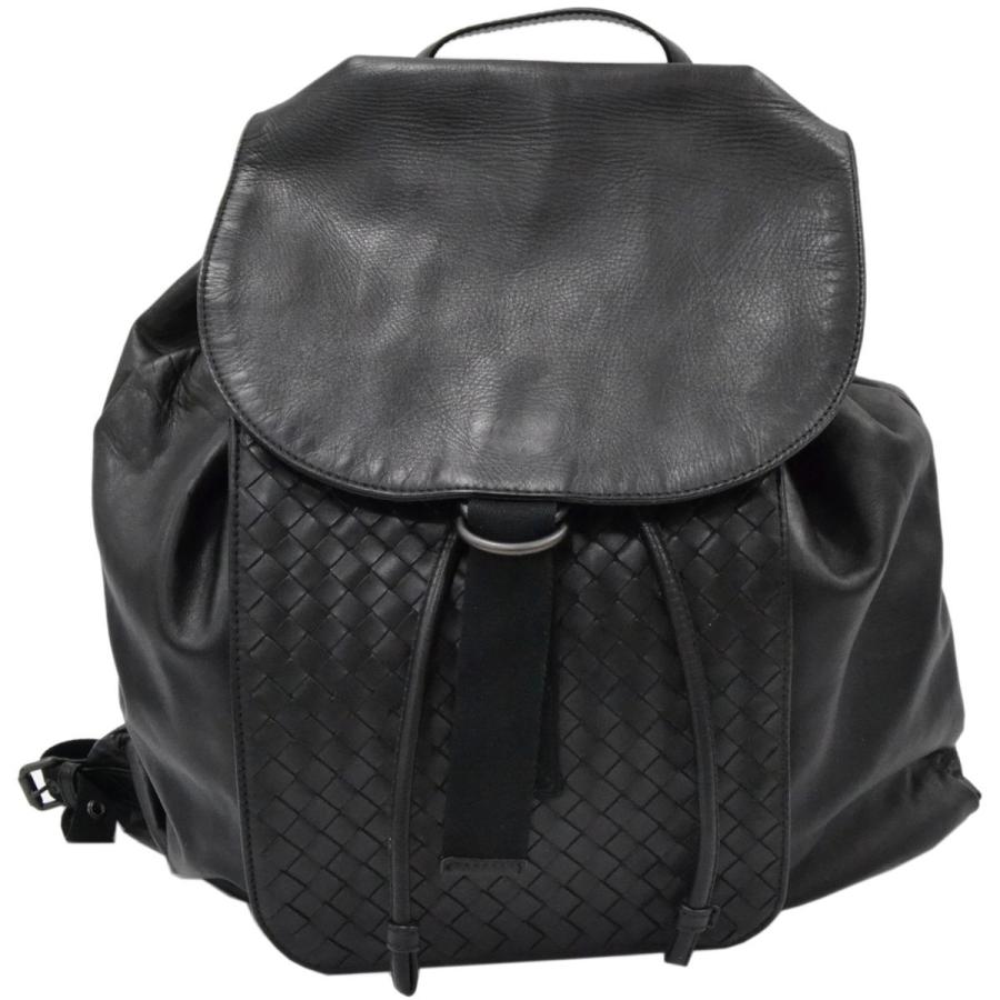 本物 ボッテガヴェネタ BOTTEGA VENETA イントレチャート リュック