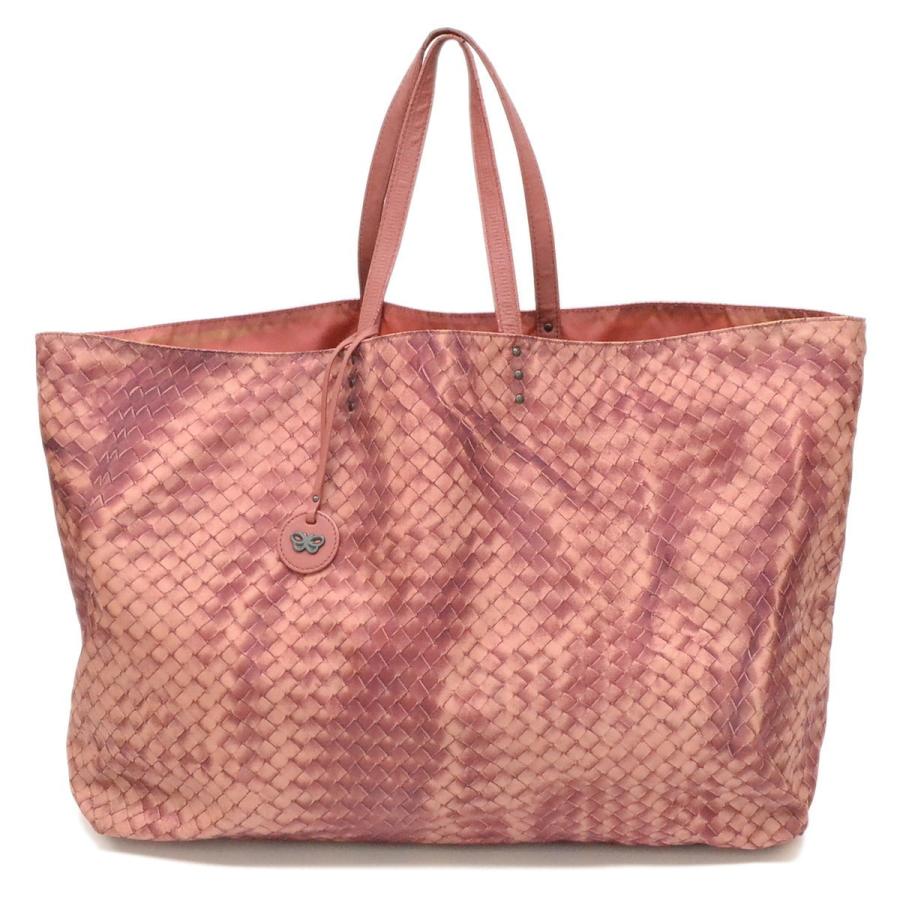 本物 ボッテガヴェネタ BOTTEGA VENETA イントレチャート プリント  