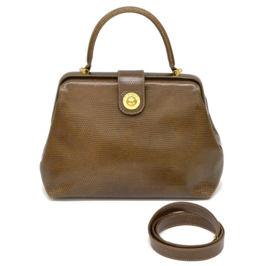 本物 CELINE セリーヌ サークルロゴ リザード型押 レザー 2WAY 斜め掛け ショルダーバッグ ハンドバッグ ブラウン 茶 ゴールド金具 中古  :2000735234100131:BRAND BOX - 通販 - Yahoo!ショッピング