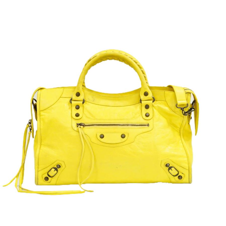 本物 バレンシアガ BALENCIAGA ザ シティ 2WAY ショルダーバッグ  