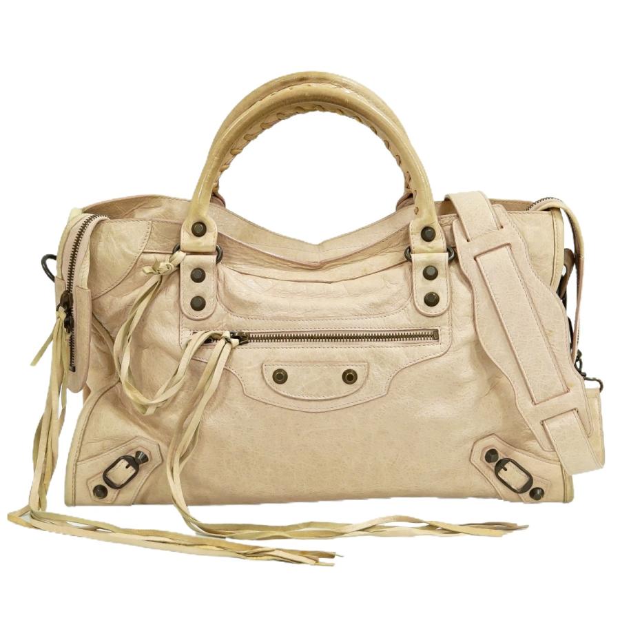 本物 バレンシアガ BALENCIAGA ザ シティ 2WAY ショルダーバッグ