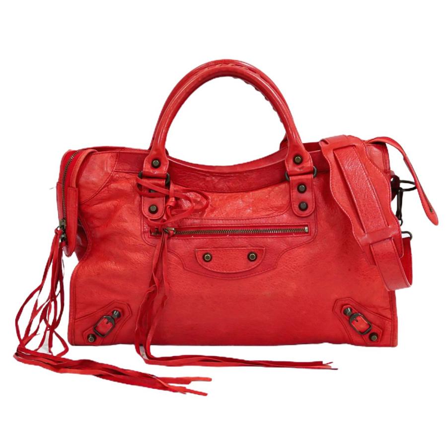 本物 バレンシアガ BALENCIAGA ザ シティ 2WAY ショルダーバッグ