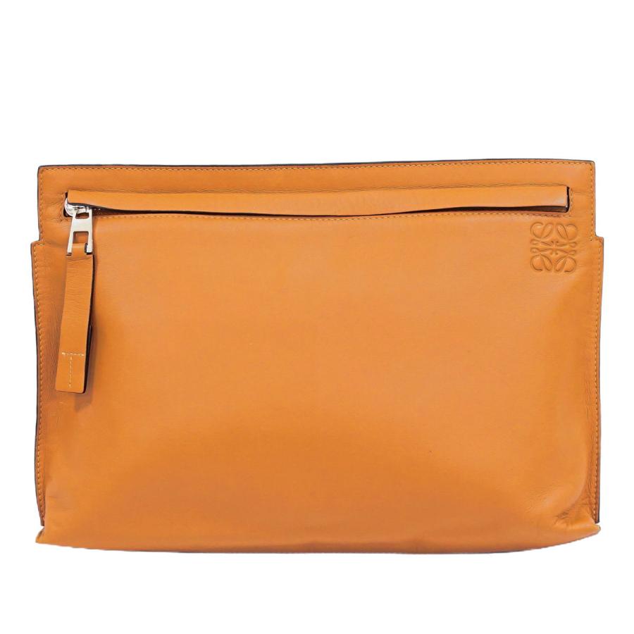 本物 ロエベ LOEWE Tポーチ アナグラム クラッチバッグ セカンドバッグ