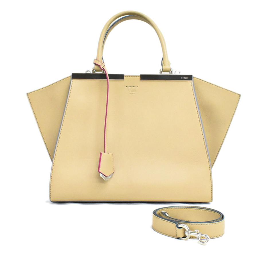本物 フェンディ FENDI トロワジュール 2WAY ショルダーバッグ 