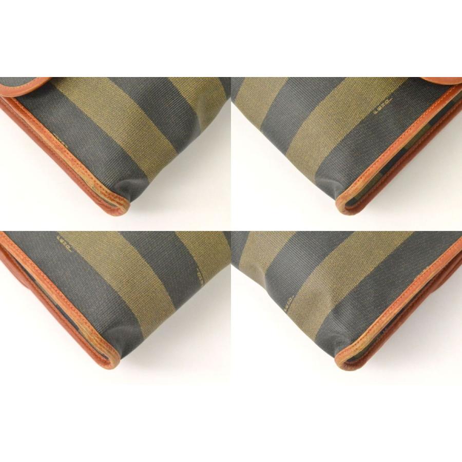 FENDI フェンディ ペカン セカンドバッグ クラッチ ビンテージ