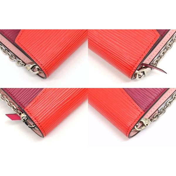 本物 LV LOUIS VUITTON ルイヴィトン M62252 ポルトフォイユ チェーン 