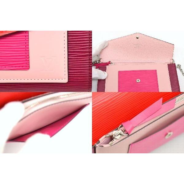 本物 LV LOUIS VUITTON ルイヴィトン M62252 ポルトフォイユ チェーン 