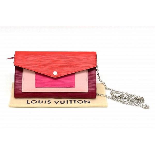 本物 LV LOUIS VUITTON ルイヴィトン M62252 ポルトフォイユ チェーン 