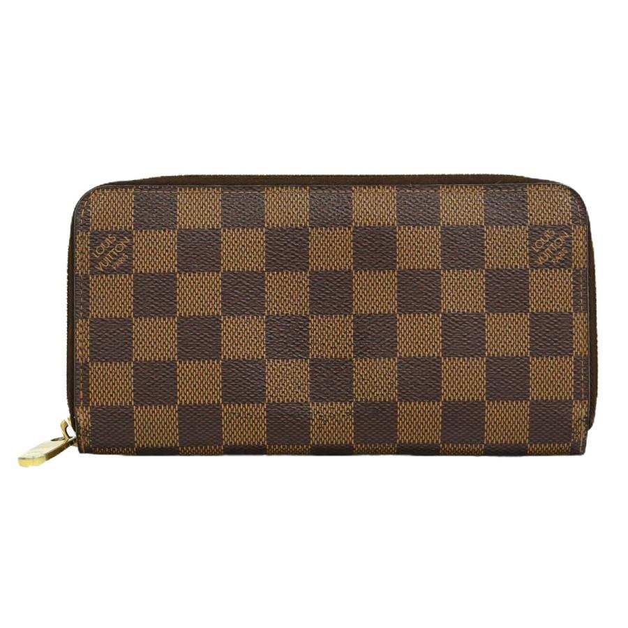 本物 ルイヴィトン LOUIS VUITTON LV ジッピーウォレット ダミエ 