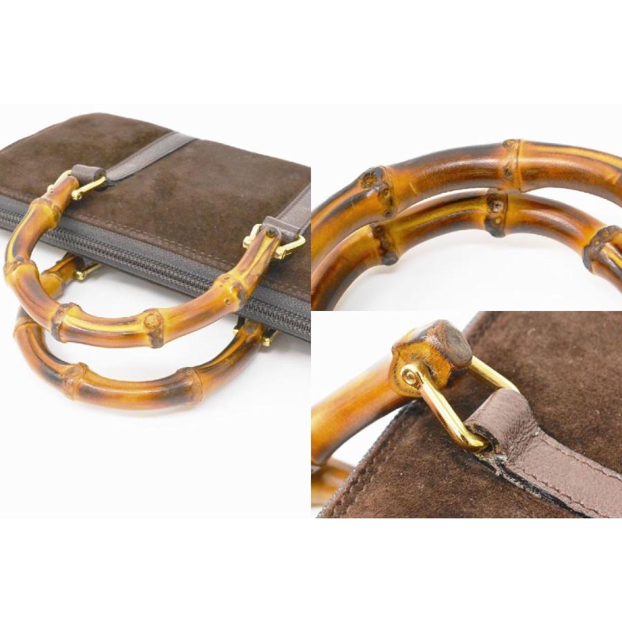 バンブー 本物 GUCCI グッチ 039・1998・0700 2WAY 斜め掛け 