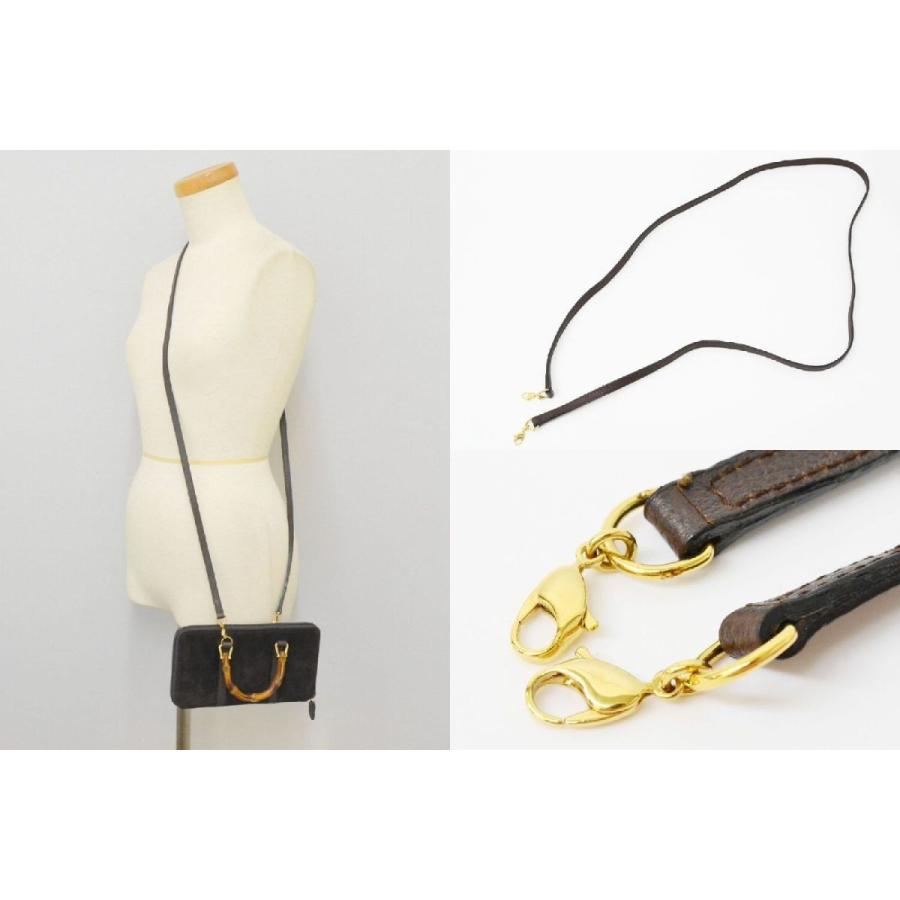 バンブー 本物 GUCCI グッチ 039・1998・0700 2WAY 斜め掛け  