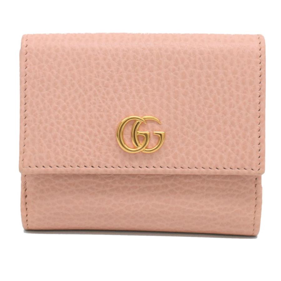 新品】GUCCI グッチ 2つ折り財布 コンパクトウォレット プチマーモント