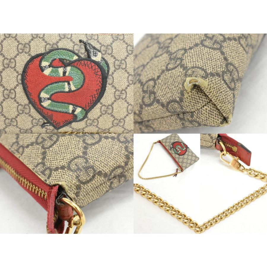 GUCCI グッチ ネック ポーチ スネーク GUCCI グッチ ネック ポーチ スネーク