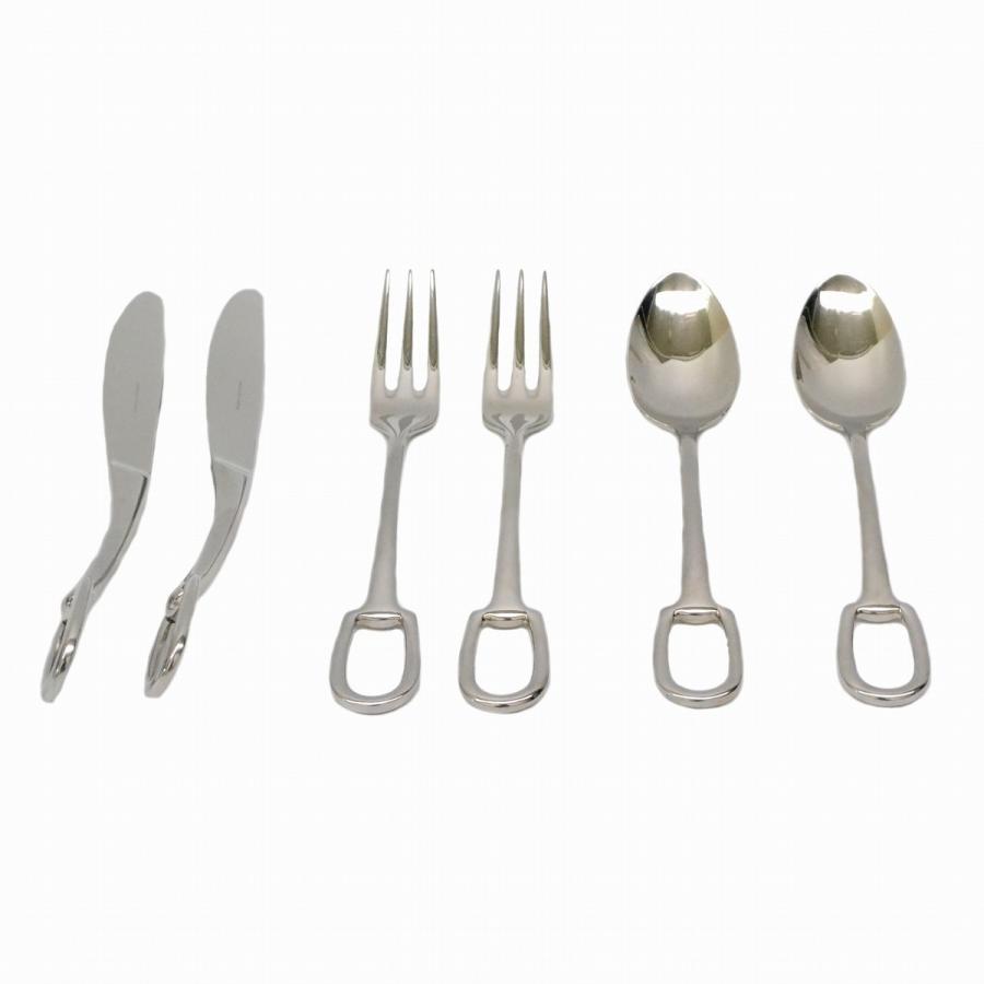 本物 Hermes エルメス カトラリーセット ナイフ フォーク スプーン セット メタル シルバー 中古 株式会社hirakoba 通販 Yahoo ショッピング