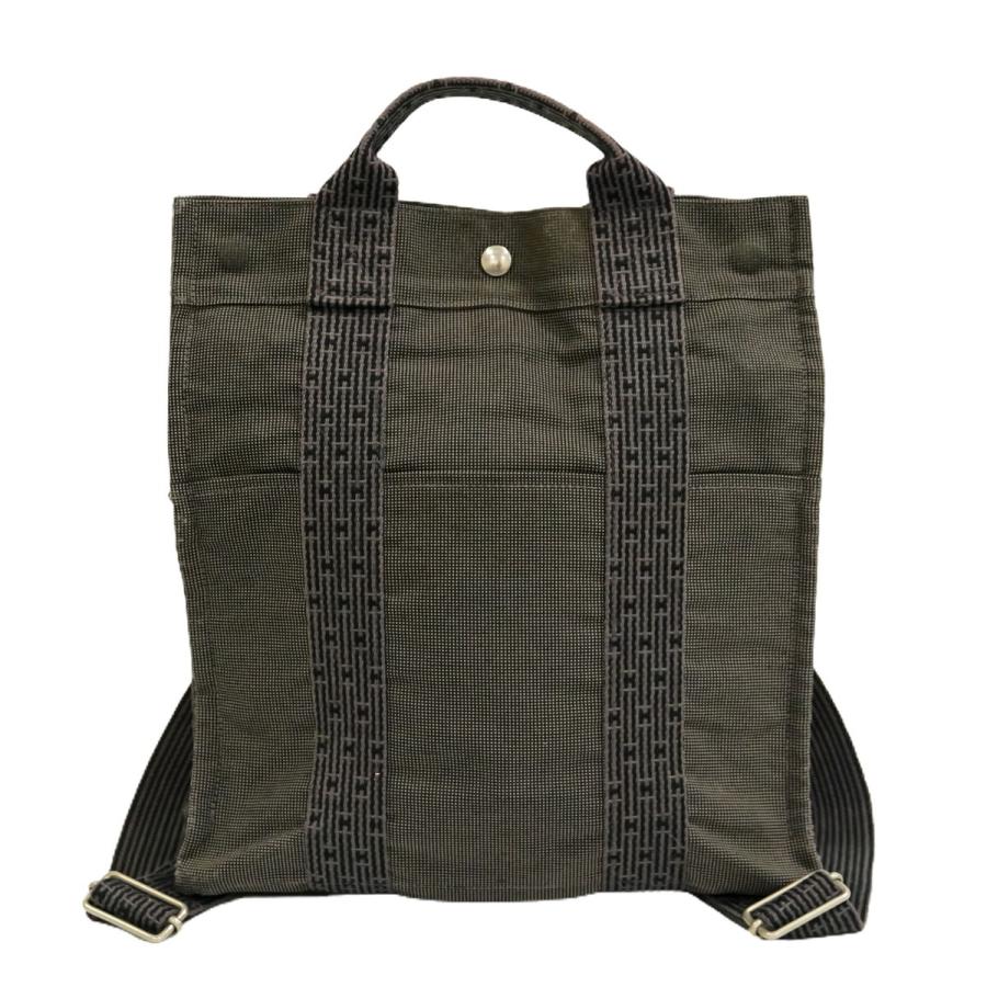 本物 エルメス エールライン Hermes アド Hermes Mm メンズファッション エールライン リュックサック キャンバス バック