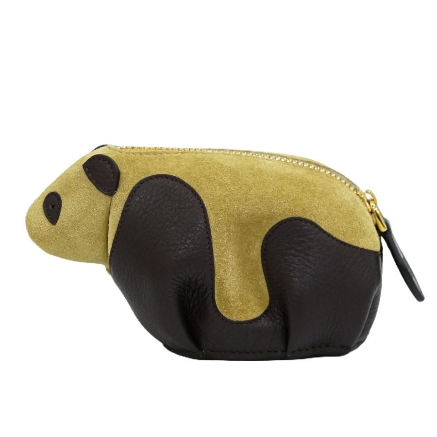本物 ロエベ LOEWE パンダ モチーフ コインケース 小銭入れ ポーチ 