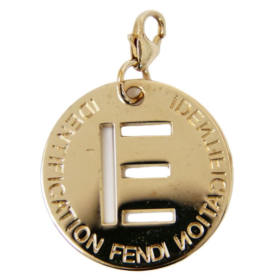 本物 フェンディ FENDI IDENTIFICATION ペンダントトップ ペントップ