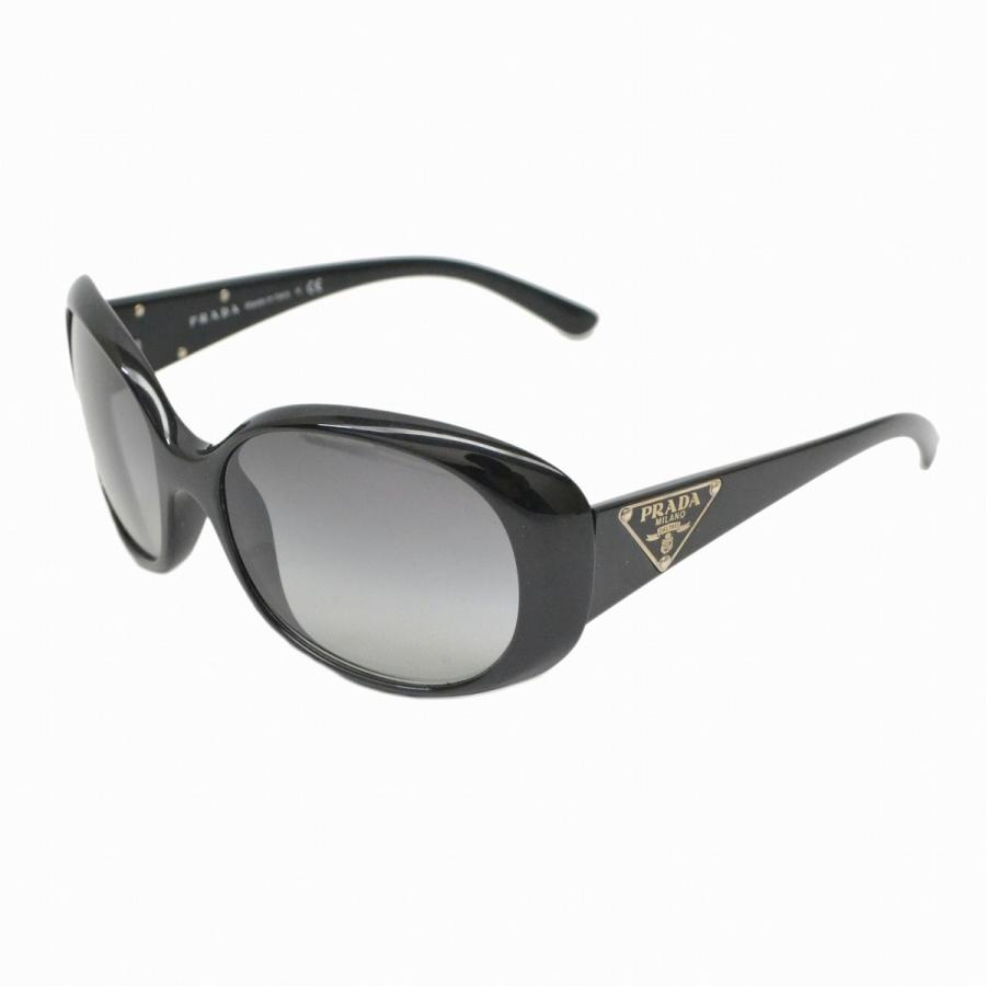 本物 PRADA プラダ SPR27L 1AB-3M1 三角プレート ロゴ サングラス 