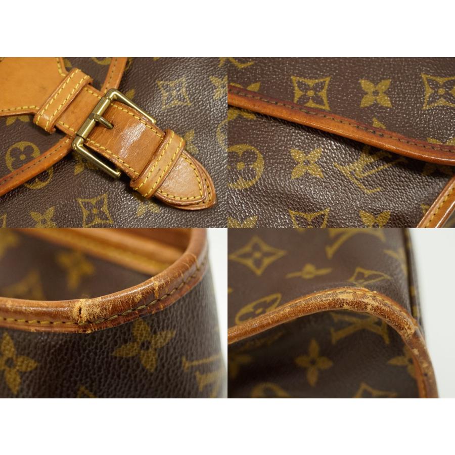 本物 ルイヴィトン LOUIS VUITTON LV ビバリー モノグラム 2WAY ショルダーバッグ ハンドバッグ ポシェット ブラウン