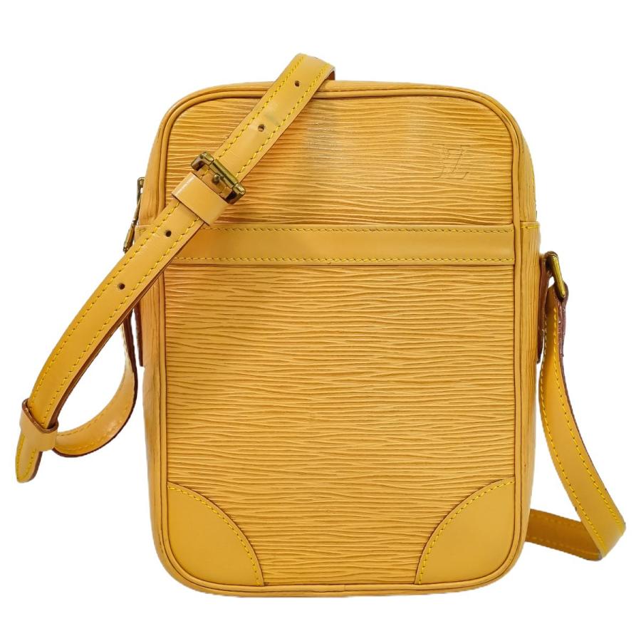 本物 ルイヴィトン LOUIS VUITTON LV ダヌーブ エピ レザー ショルダー 