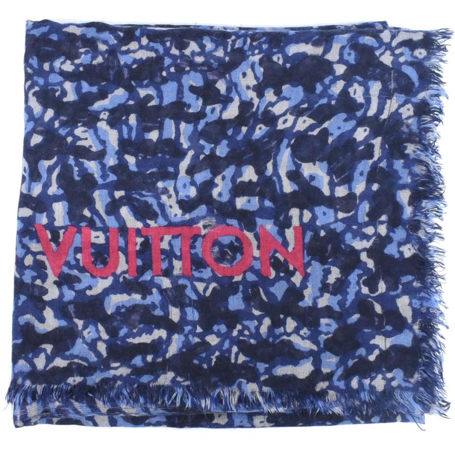 LOUIS VUITTON 迷彩柄 ストール LOUIS VUITTON（ルイ・ヴィトン） 本物 LOUIS VUITTON LV