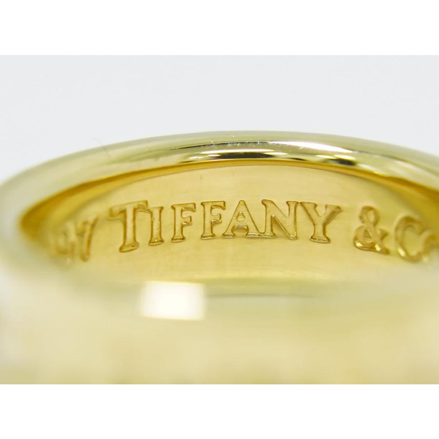 本物 ティファニー TIFFANY & Co. 1837 ナロー 750 YG リング 指輪 9号 イエローゴールド｜y-shopping-hirakoba｜08
