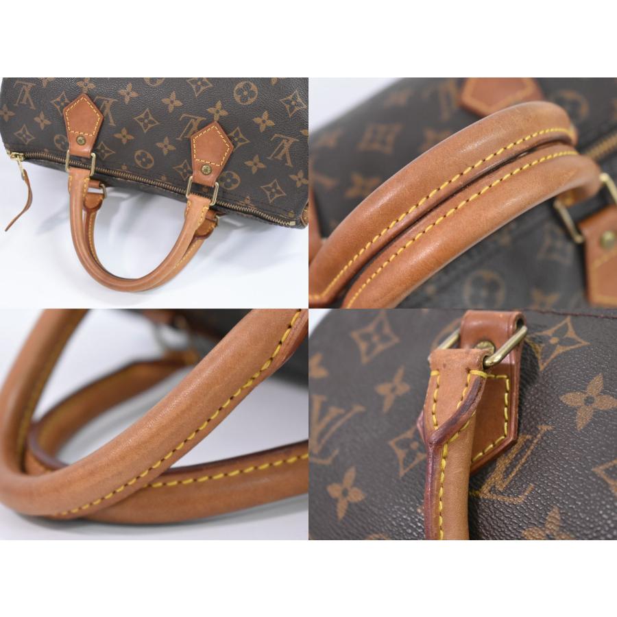 本物 ルイヴィトン LOUIS VUITTON LV 旧型 スピーディ 30 モノグラム ミニボストンバッグ ハンドバッグ ブラウン M41526｜y-shopping-hirakoba｜05