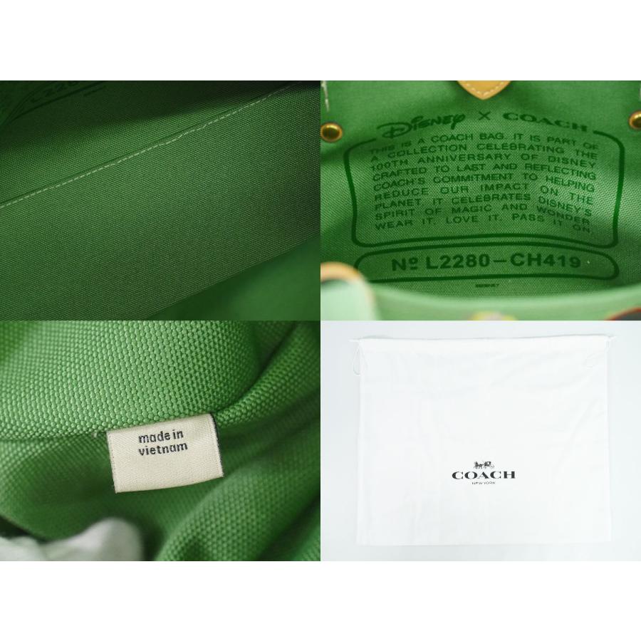 COACH 本物 コーチ × ディズニー Disney コラボ トートバッグ
