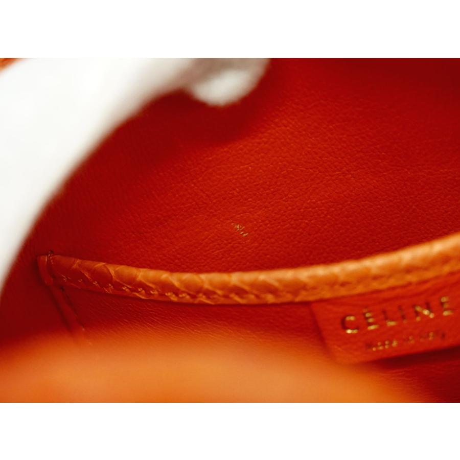 本物 セリーヌ CELINE ラゲージ ナノショッパー 2WAY ショルダー