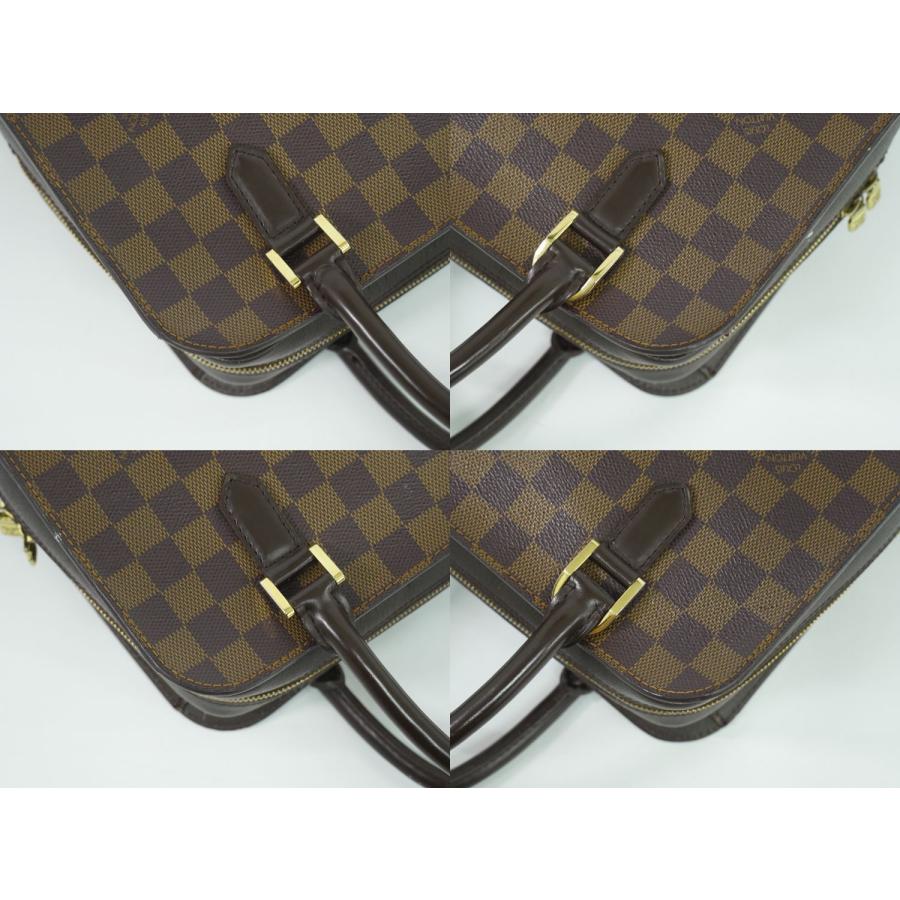 ルイヴィトン トリアナ　ハンドバッグ ショルダーバッグ　ダミエエベヌ　ブラウン ルイヴィトン/ハンドバッグ/トリアナ/エベヌ/ダミエキャンバス