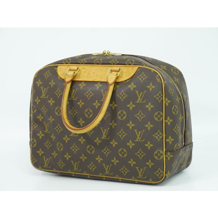 本物LOUIS VUITTON☆ヴィトン ドーヴィル モノグラム ハンドバッグ