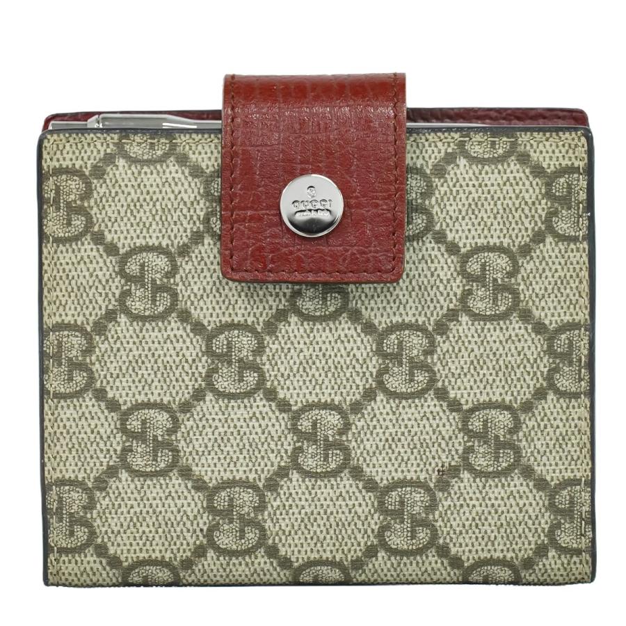 本物 グッチ GUCCI GGスプリーム 手帳カバー システム手帳 ベージュ 