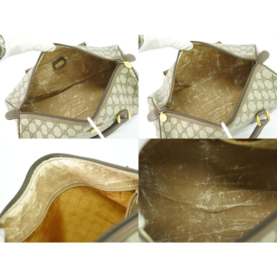 GUCCI 本物 グッチ オールドグッチ GGスプリーム ミニボストン GUCCI 本物 グッチ オールドグッチ GGスプリーム ミニボストン