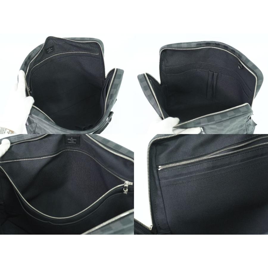 ルイヴィトン ダミエグラフィット ポルトドキュマンヴォワヤージュ ビジネスバッグ LOUIS VUITTON 超美品 ルイヴィトン ダミエグラフィット ポルト