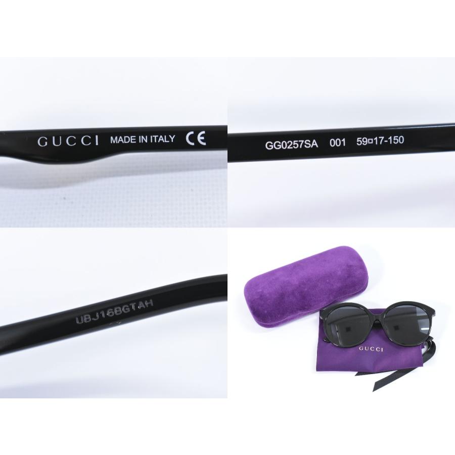 新品未使用 GUCCI グッチ サングラス ブラック ケース付 GG0257SA GUCCI - 新品未使用 GUCCI グッチ サングラス ブラック ケース付