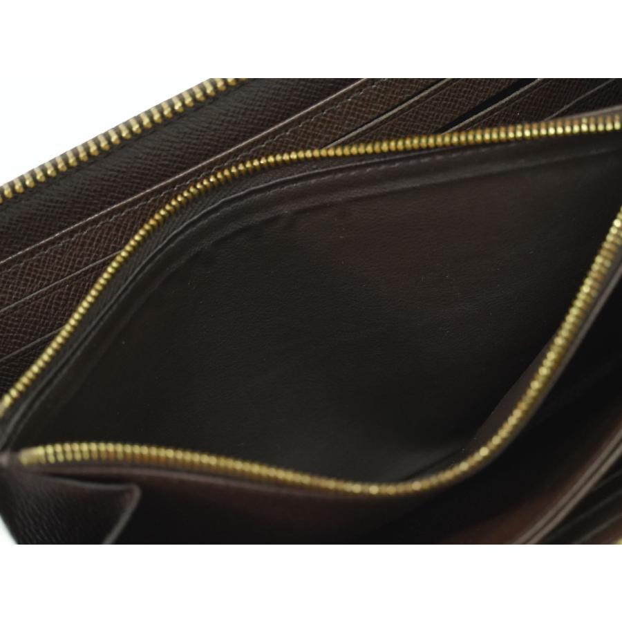 【極美品】ルイヴィトン ダミエ エベヌ ジッピーウォレット長財布 ブラウン 極美品◇ルイヴィトン ダミエ ジッピーウォレット 長財布