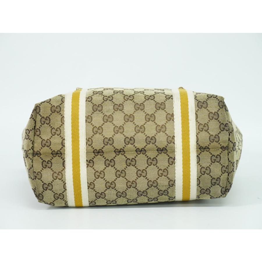 GUCCI 本物 グッチ シェリーライン GGキャンバス ショルダー