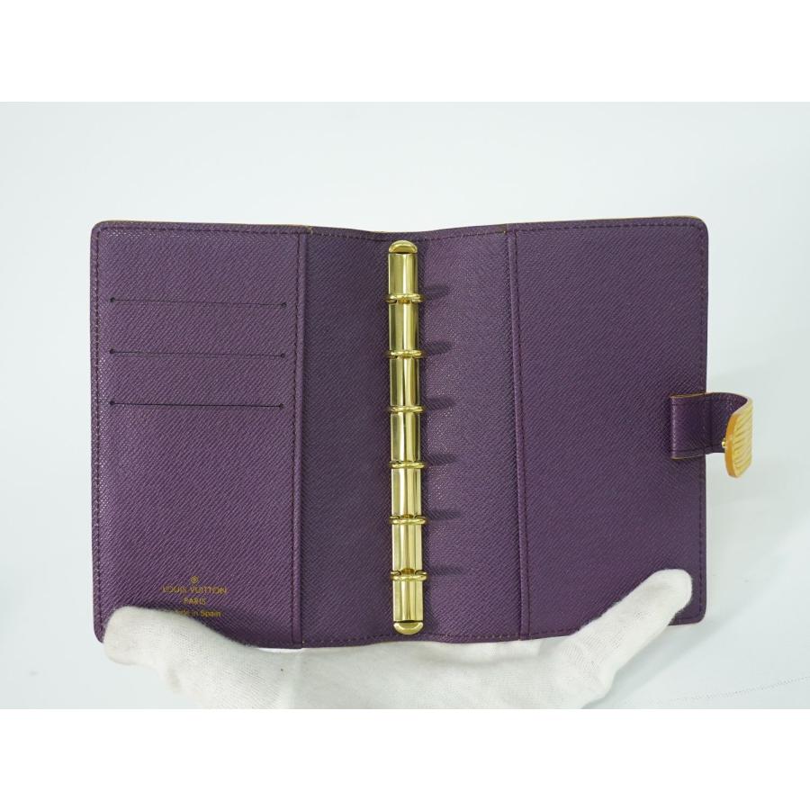 LOUIS VUITTON 本物 ルイヴィトン LV アジェンダ PM エピ レザー LOUIS VUITTON 本物 ルイヴィトン LV アジェンダ PM エピ レザー