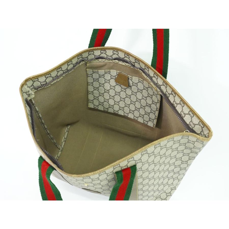 GUCCI 本物 グッチ シェリーライン GGプラス ショルダーバッグ