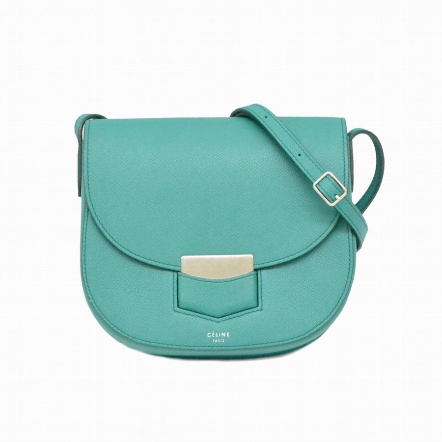 本物 CELINE セリーヌ 17902 スモールトロッター 斜め掛け ショルダー 