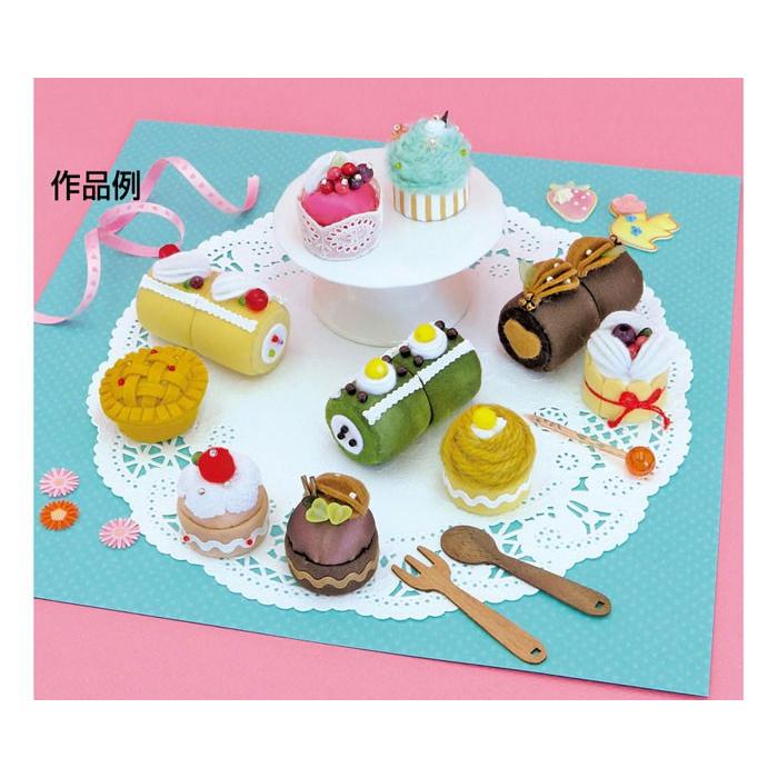 スウィーツマグネット　ベリーのムースケーキとミントのカップケーキ　PA-727｜y-shugei-club｜03