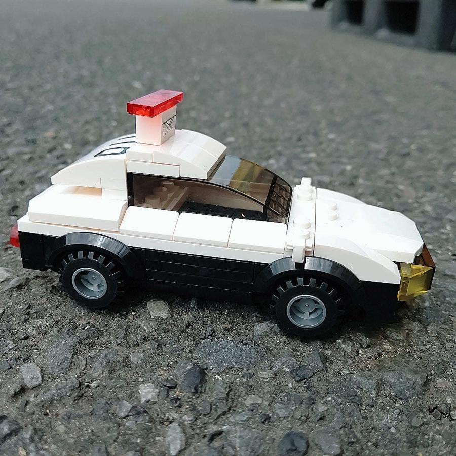 ブロックでつくる パトロールカー 117パーツ 知育玩具 ブロック おもちゃ 知育 玩具 子供 未就学 幼児 男の子 女の子 6歳以上 シルバーバックヤフー店 通販 Yahoo ショッピング