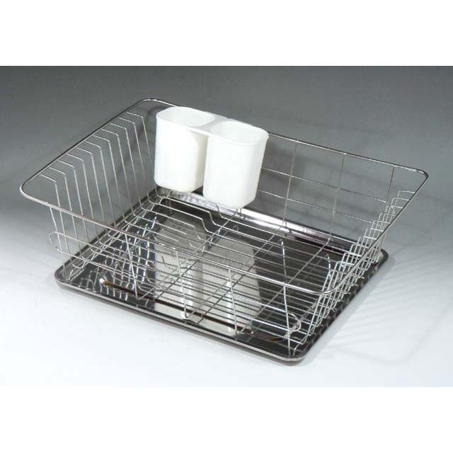 シミズ 水切りかご 水切りラック ステンレス 水切り 食器洗い シンク