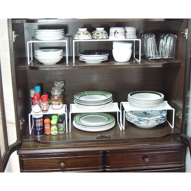 シミズ ミニ シェルフ LL コの字ラック ミニ棚 キッチン シンク 収納