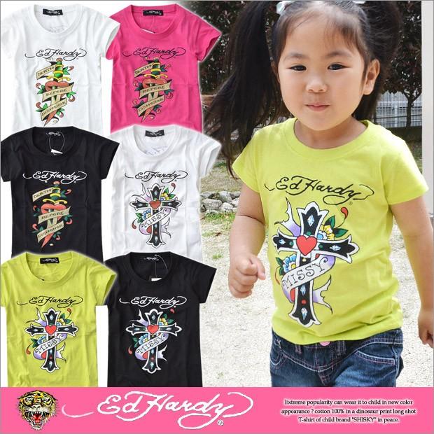 エドハーディー Tシャツ 子供服 女の子 Ed Hardy エド ハーディー 半袖 アメカジ カットソー ジュニア ブランド 骸骨 ガイコツ タトゥー セレカジ ダンス 衣装 Sf Ed 24 04 こども服のsir サー 通販 Yahoo ショッピング