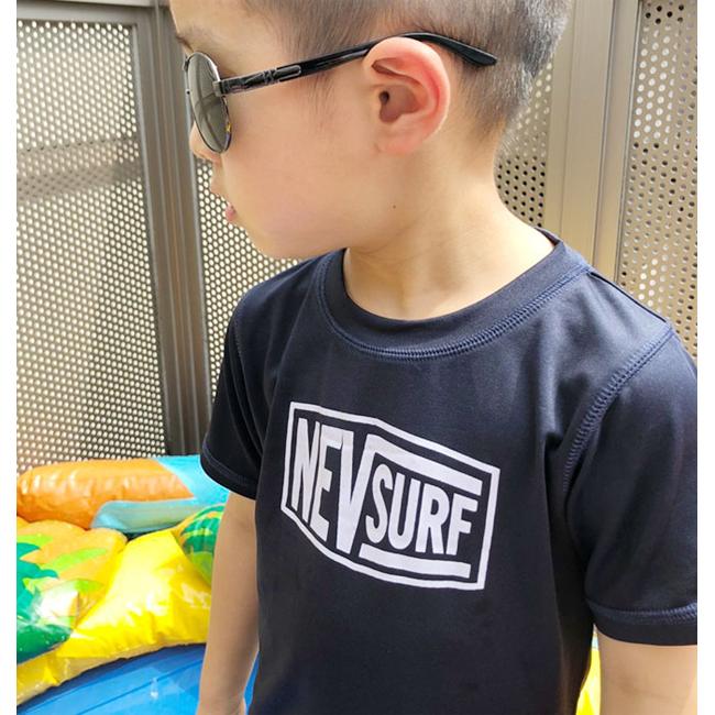 Nev ネブ ラッシュガード 半袖 水着 スイムウェア 紫外線 日焼け 子供 男の子 女の子 キッズ ジュニア 110cm 1cm 130cm 140cm 150cm 160cm メール便送料無料 Sf N30 09 こども服のsir サー 通販 Yahoo ショッピング