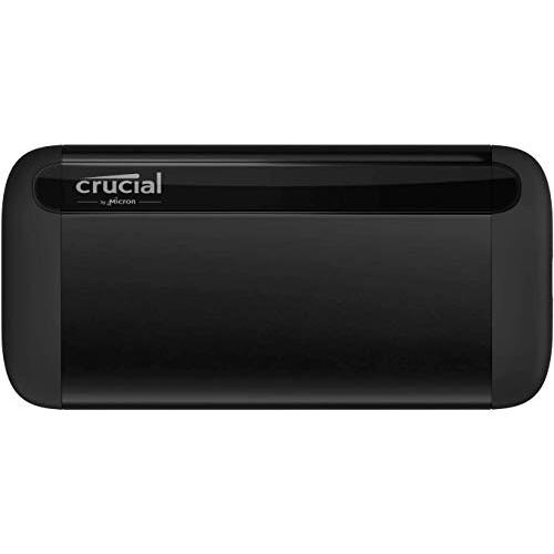 Crucial X8 外付け SSD 2TB 【PS5/PS4 動作確認済み】 USB3.2 Gen2対応 